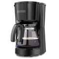 BLACK+DECKER CAFETERA 5 TASAS NEGRA
