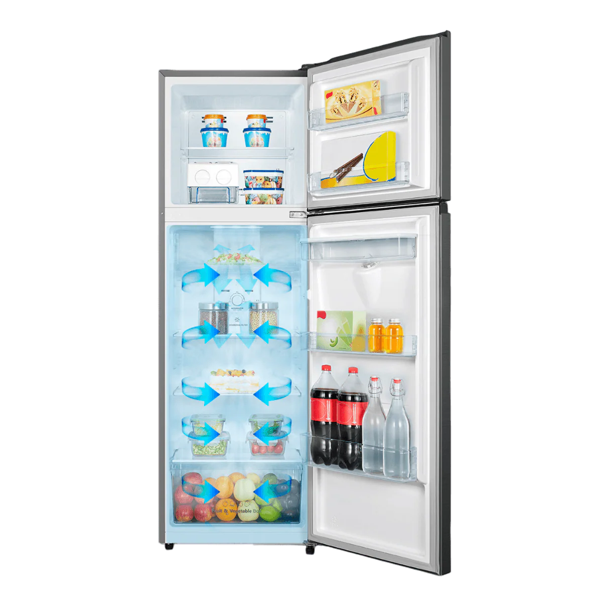 HISENSE REFRIGERADOR TOP MOUNT 8.8 CU INVERTER