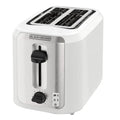 BLACK+DECKER TOSTADORA BLANCA 2 REBANADAS