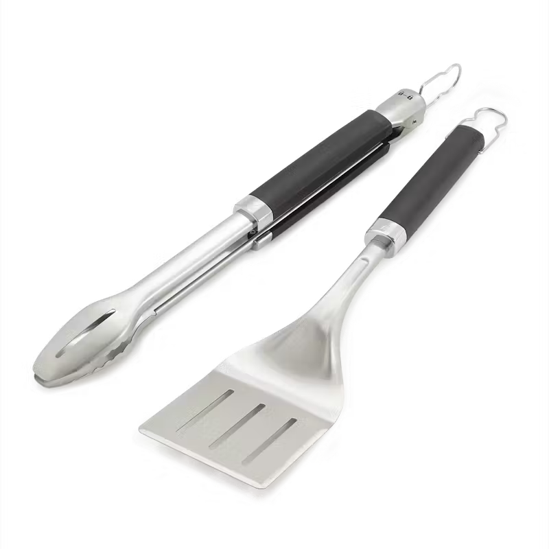 WEBER ACCESORIO SET DE ESPATULA PINZAS Y BROCHA