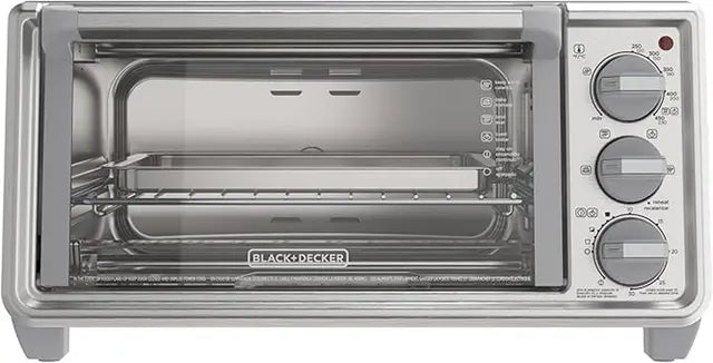BLACK+DECKER HORNO TOSTADOR DE 4 REBANADAS