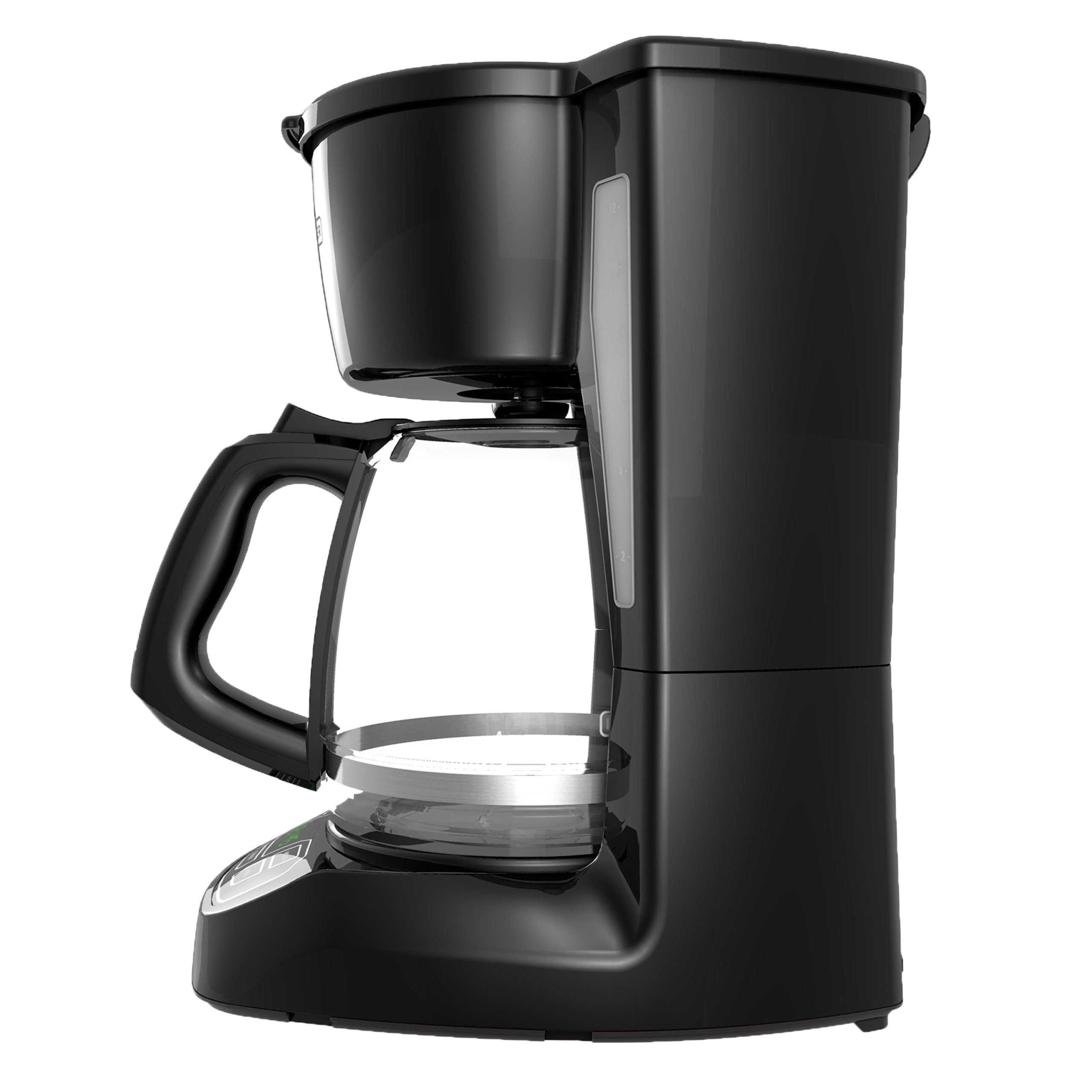 BLACK+DECKER CAFETERA 12 TASAS DIGITAL NEGRA PROGRAMABLE