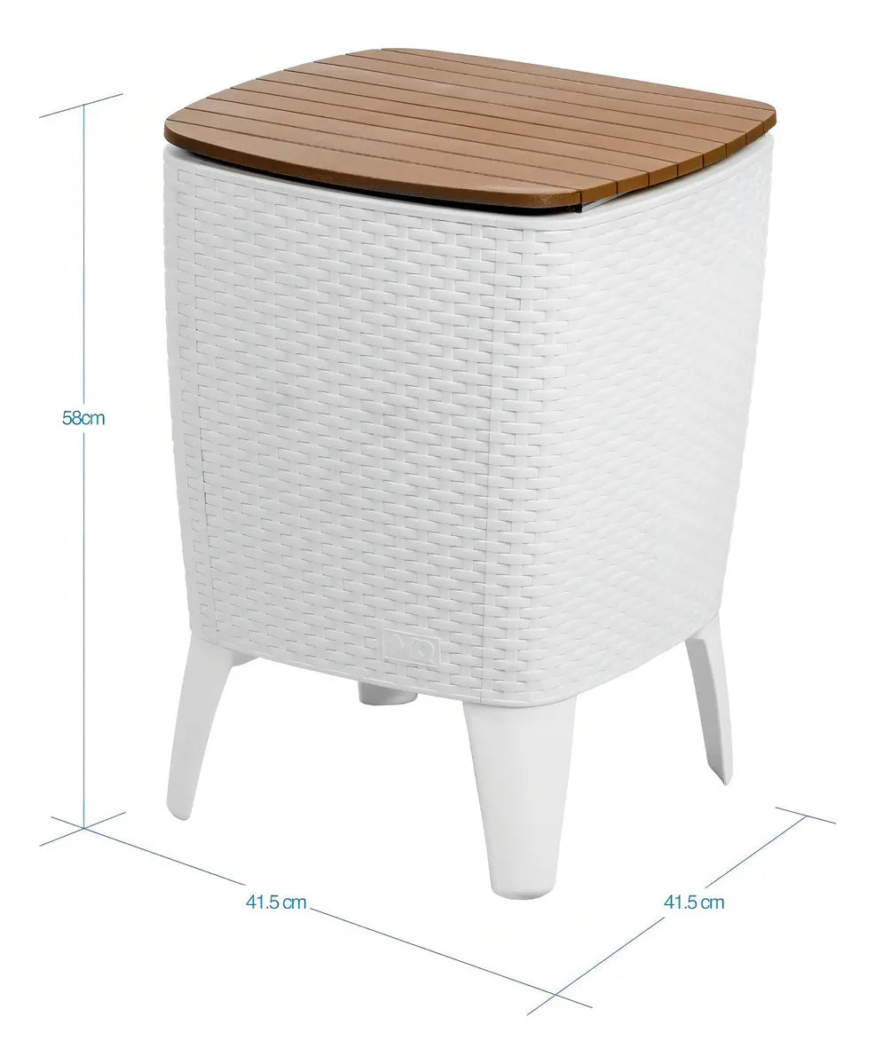 COOLER MESA CAPRI BL/CARAMELO MQ