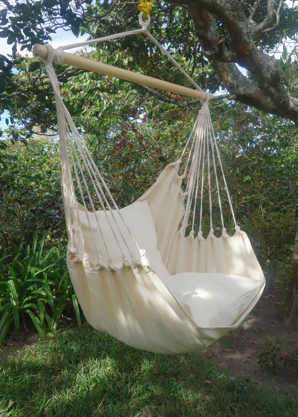 SILLA HAMACA GRIS-BLANCA HC10-258