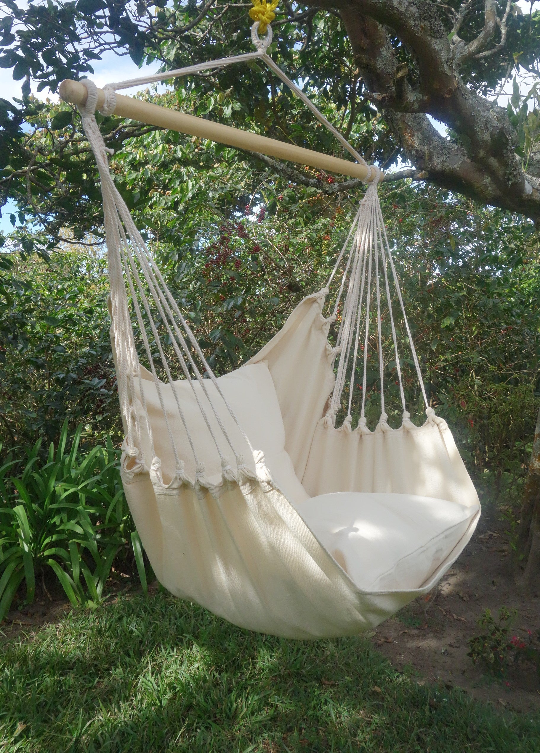 SILLA HAMACA GRIS-BLANCA HC10-258