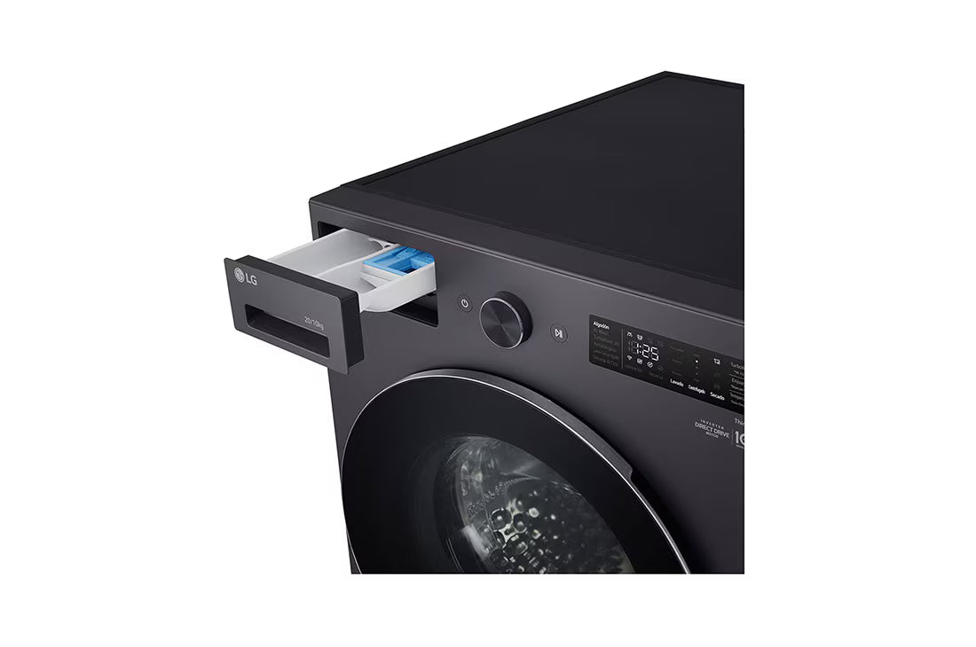 LG  ELAVADORA SECADORA CARGA FRONTAL 16KG/8KG LG WD16EGNT6P
