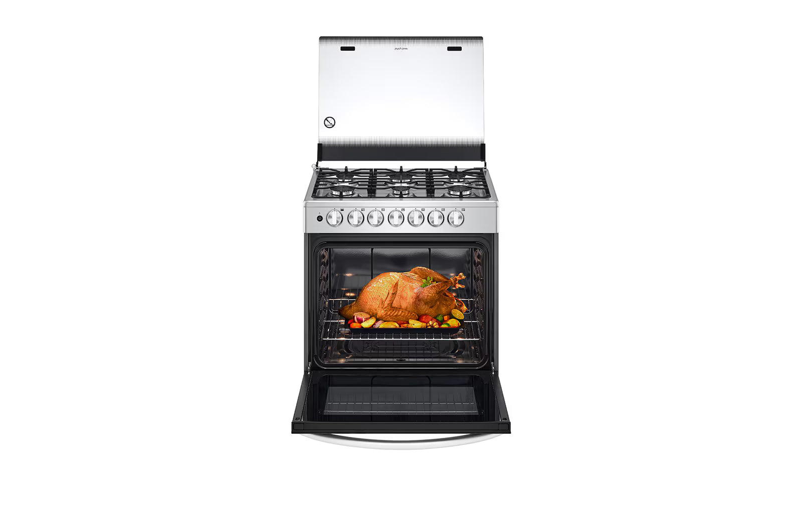 LG  ESTUFA LG 5.2 PIES CUBICOS DE 6 QUEMADORES LRGZ5253S