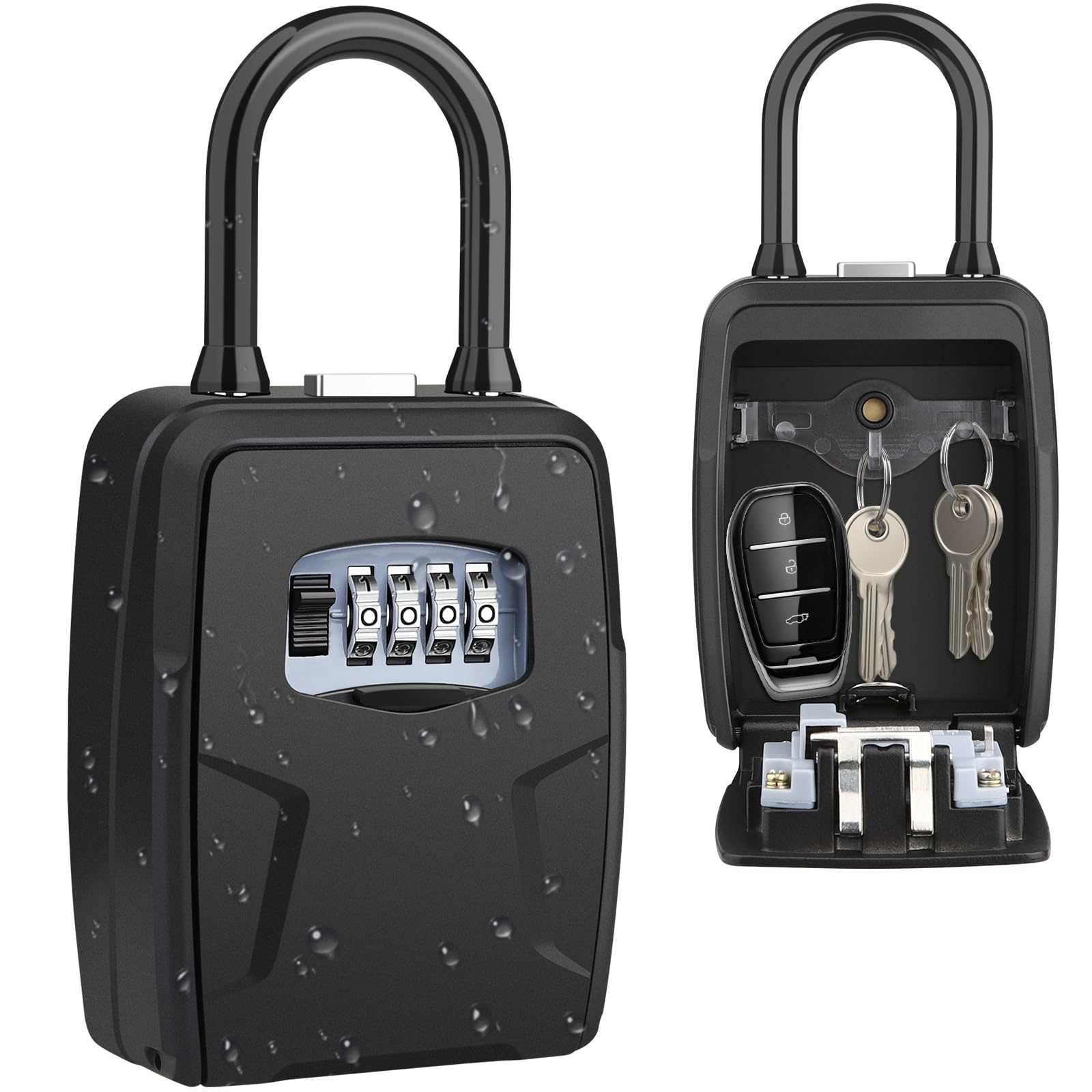 LOCKER WATERPROOF KEY & PASSWORD LOCK BOX