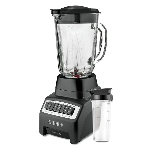 LICUADORA 12 VEL VASO VIDRIO ACERO