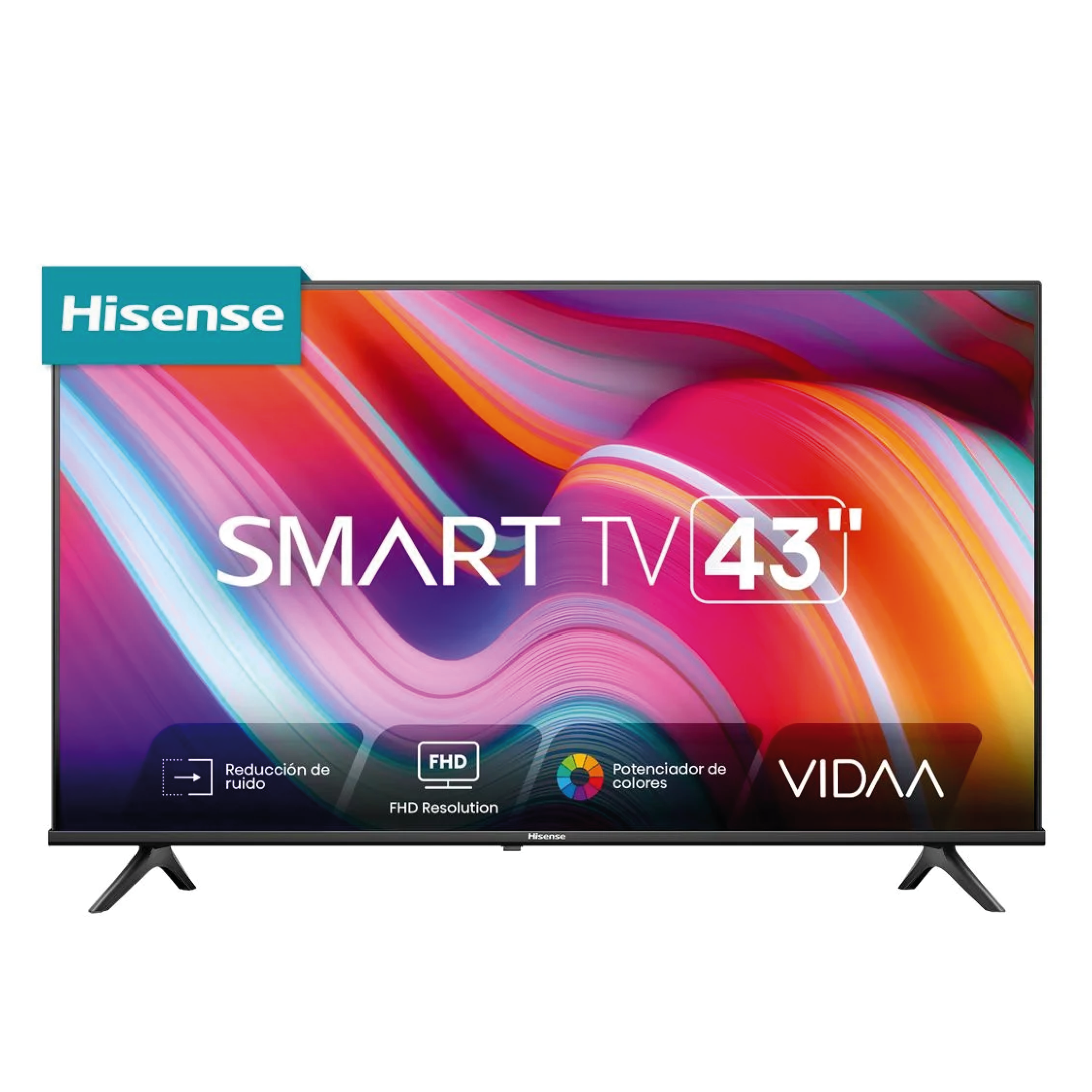 HISENSE TELEVISOR FHD 2K VIDAA SISTEM DTS VIRTUAL:X BT WIFI 43A4NV